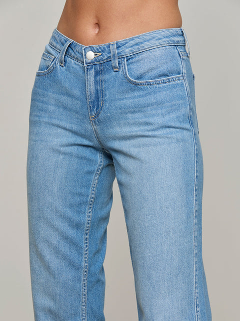 Nevia Slouchy Straight-Leg Jean jean L'AGENCE