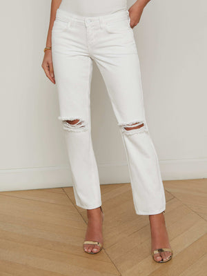 Nevia Slouchy Straight-Leg Jean jean L'AGENCE