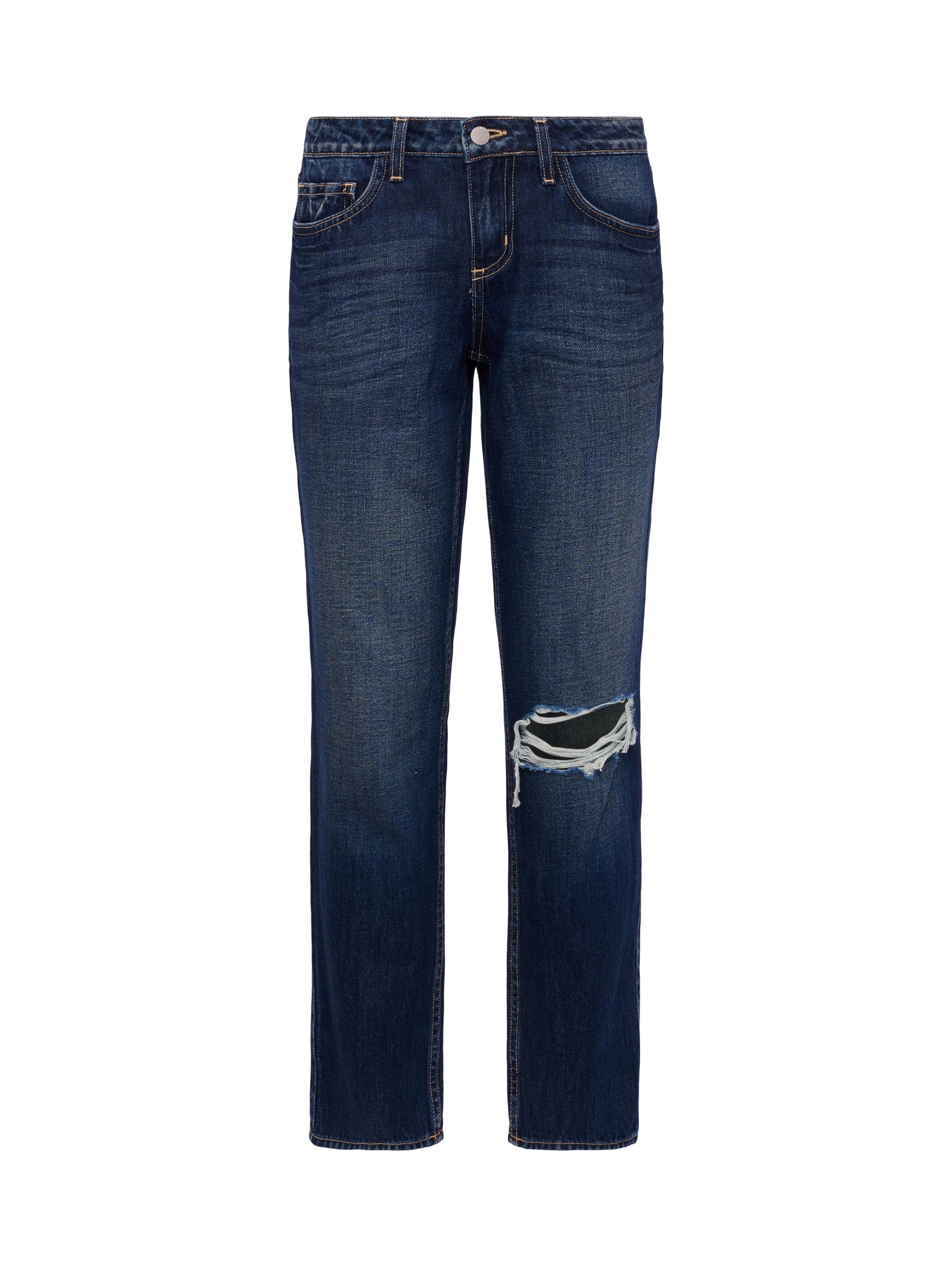 Nevia Slouchy Straight-Leg Jean jean L'AGENCE Sale