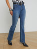 Sneeki Low-Rise Straight-Leg Jean jean L'AGENCE   