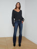 Sneeki Low-Rise Straight-Leg Jean jean L'AGENCE   