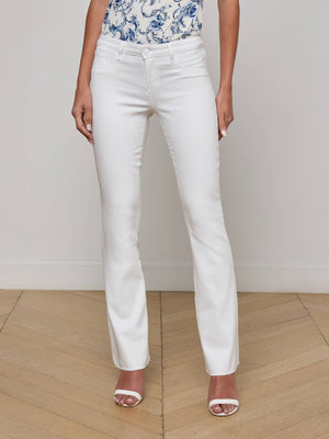 Sneeki Coated Low-Rise Jean