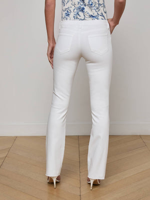 Sneeki Coated Low-Rise Jean