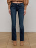 Sneeki Low-Rise Straight-Leg Jean