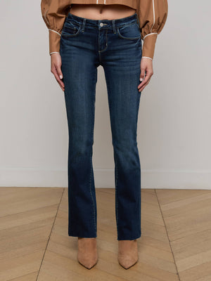 Sneeki Low-Rise Straight-Leg Jean