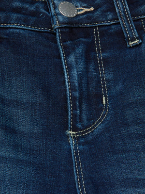 Sneeki Low-Rise Straight-Leg Jean