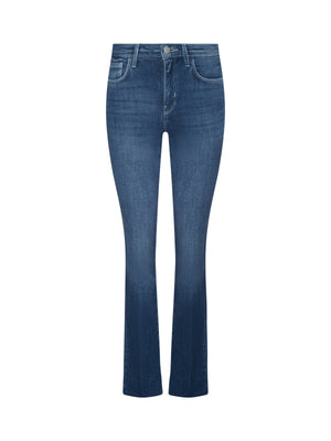 Sneeki Low-Rise Straight-Leg Jean
