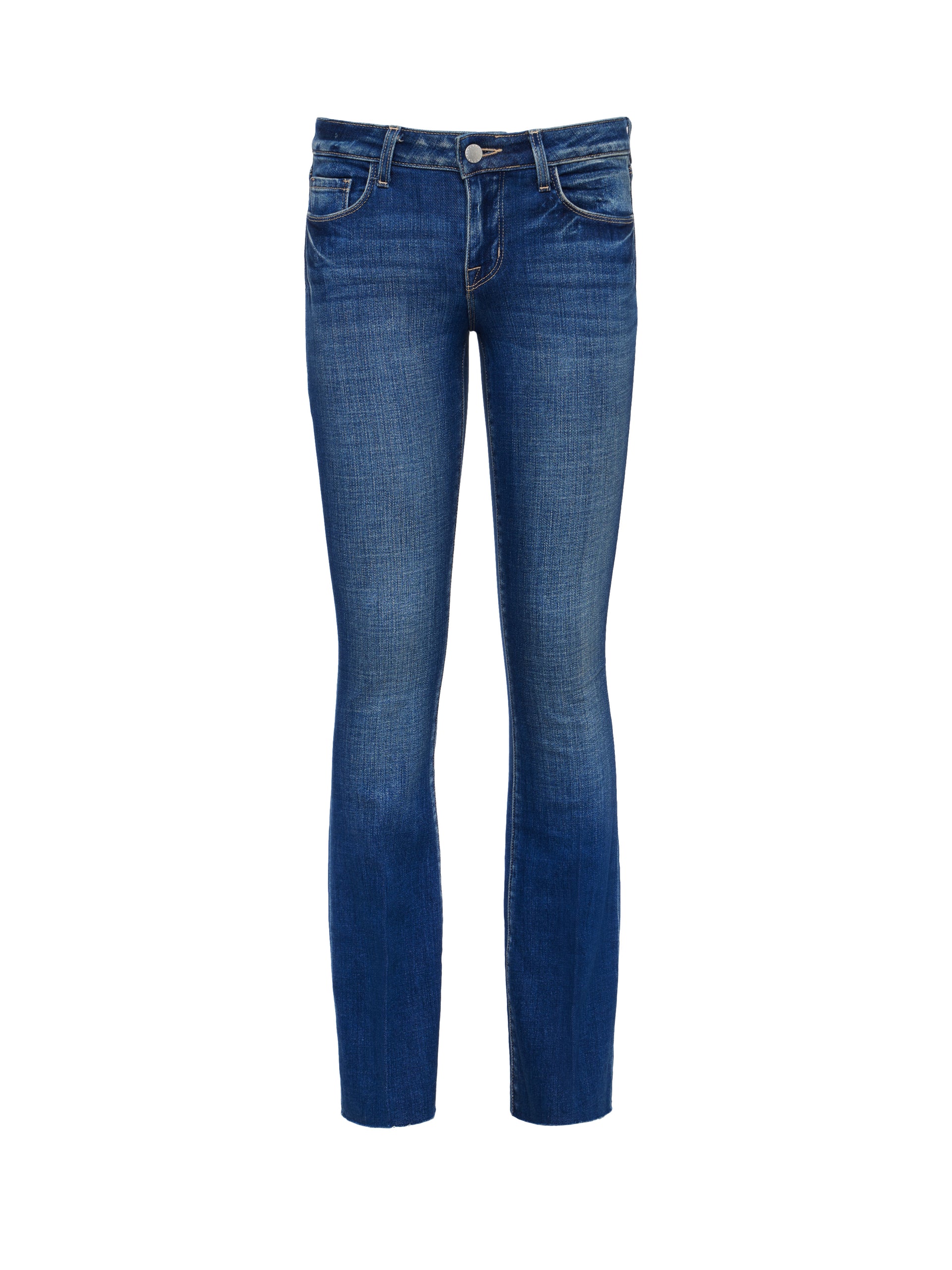 Sneeki Low-Rise Straight-Leg Jean jean L'AGENCE   