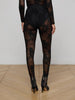 Gambe di pizzo floreale Josiane