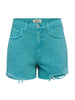 Beck Raw-Hem Denim Short short L'AGENCE
