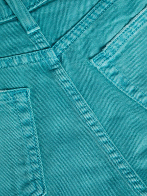 Beck Raw-Hem Denim Short short L'AGENCE