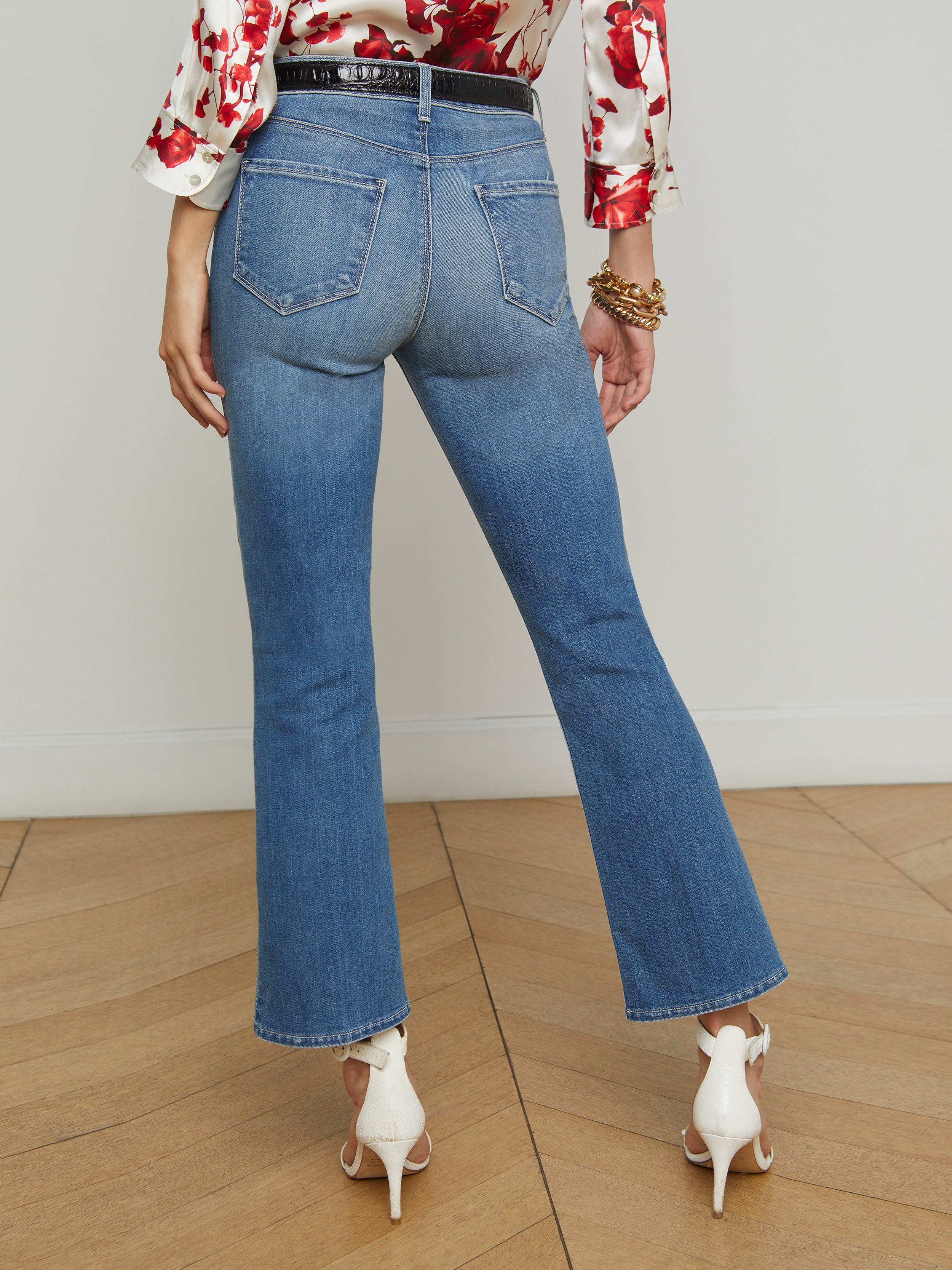 Tati Cropped Bootcut Jean jean L'AGENCE