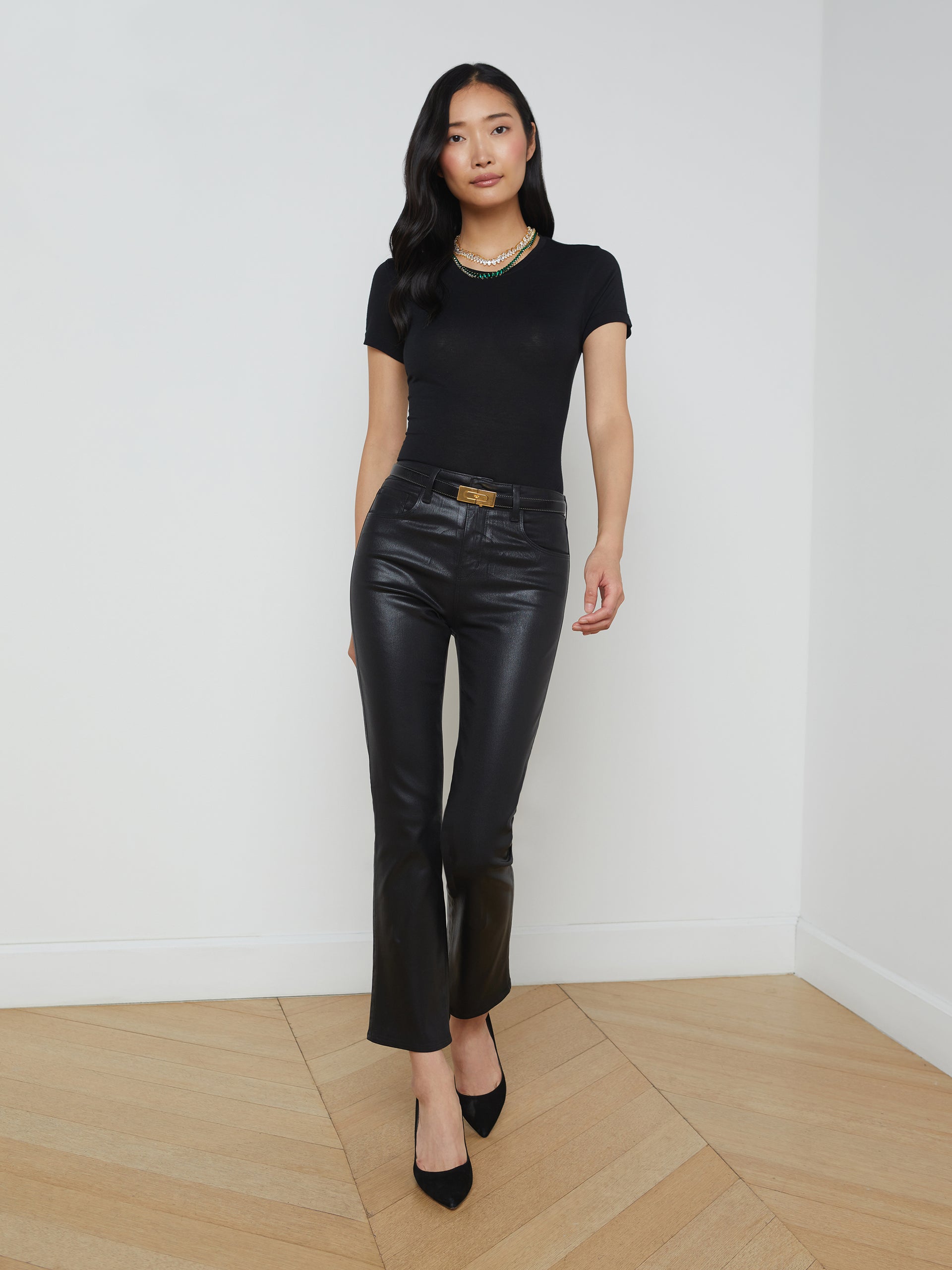 Tati Coated Bootcut Jean jean L'AGENCE