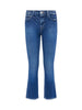 Tati Cropped Micro Boot Jean jean L'AGENCE Sale