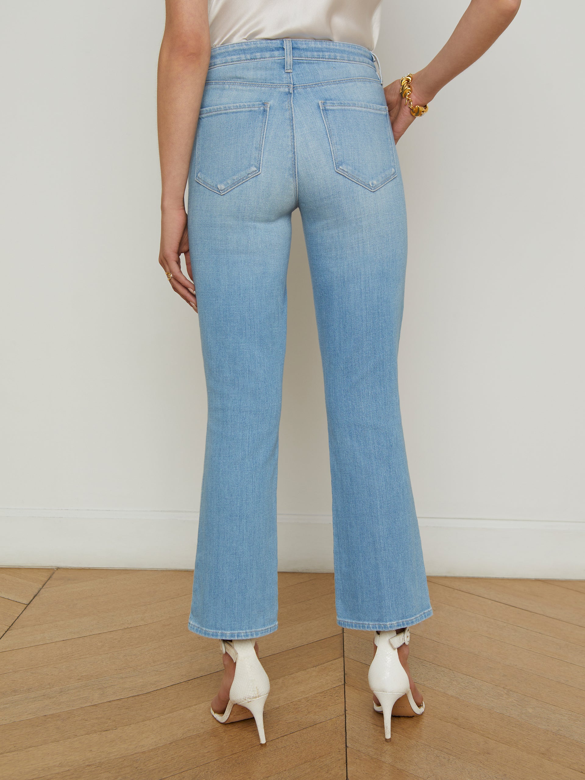 Tati Cropped Bootcut Jean jean L'AGENCE