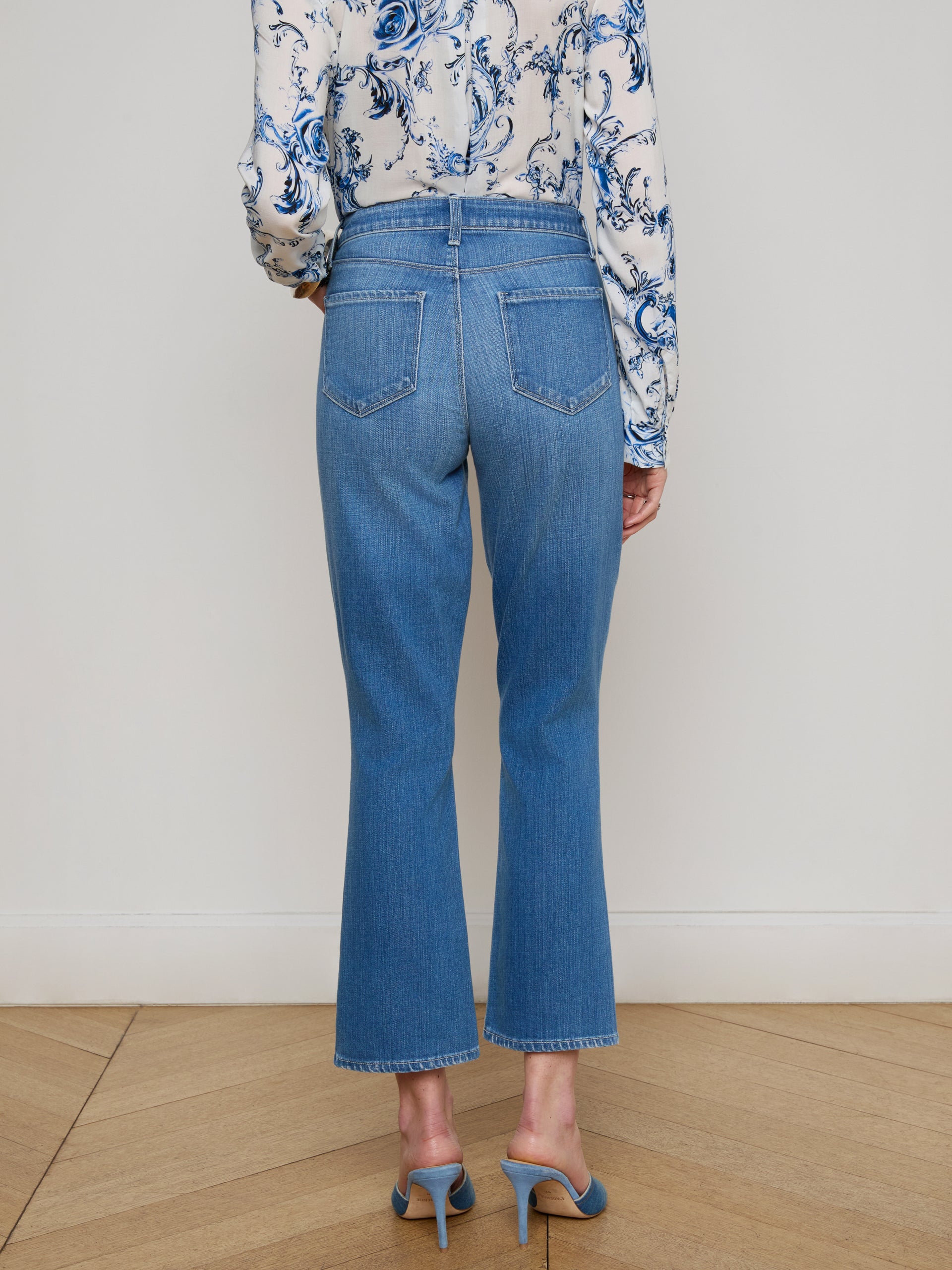 Tati Cropped Micro Boot Jean