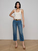 June Cropped Stovepipe Jean