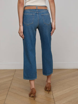 June Cropped Stovepipe Jean