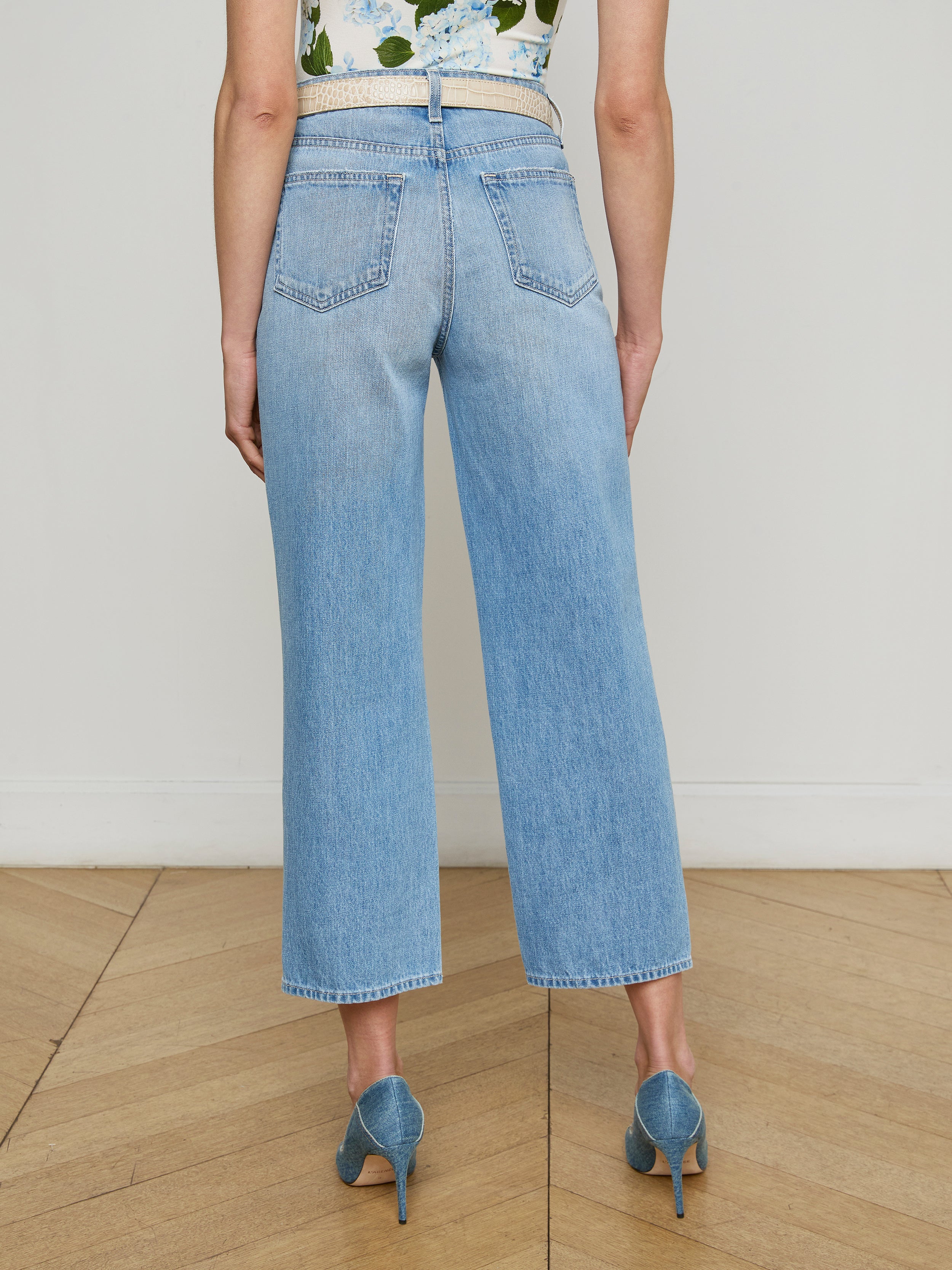 June Cropped Stovepipe Jean