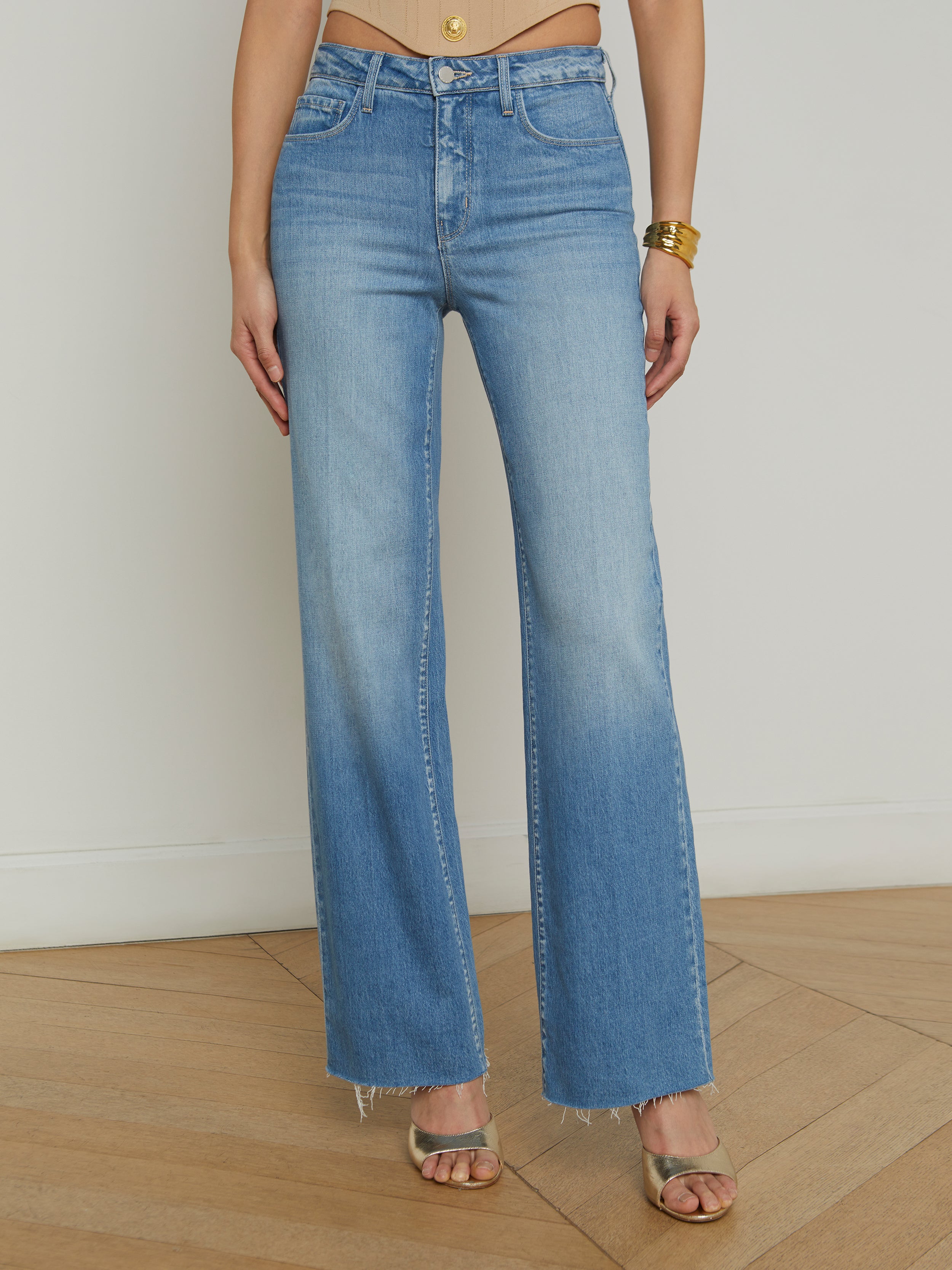 Scottie Wide-Leg Jean jean L'AGENCE