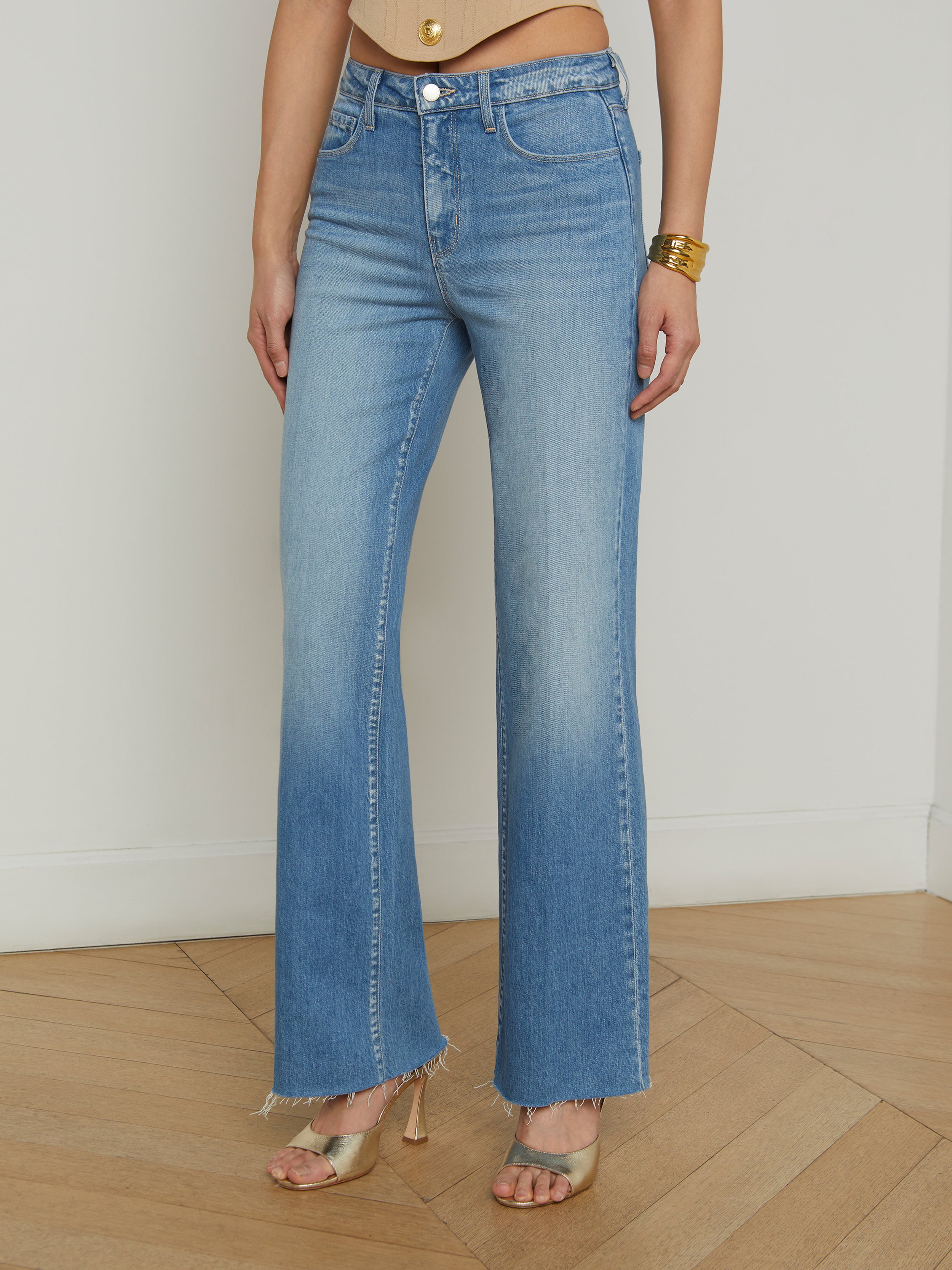 Scottie Wide-Leg Jean jean L'AGENCE