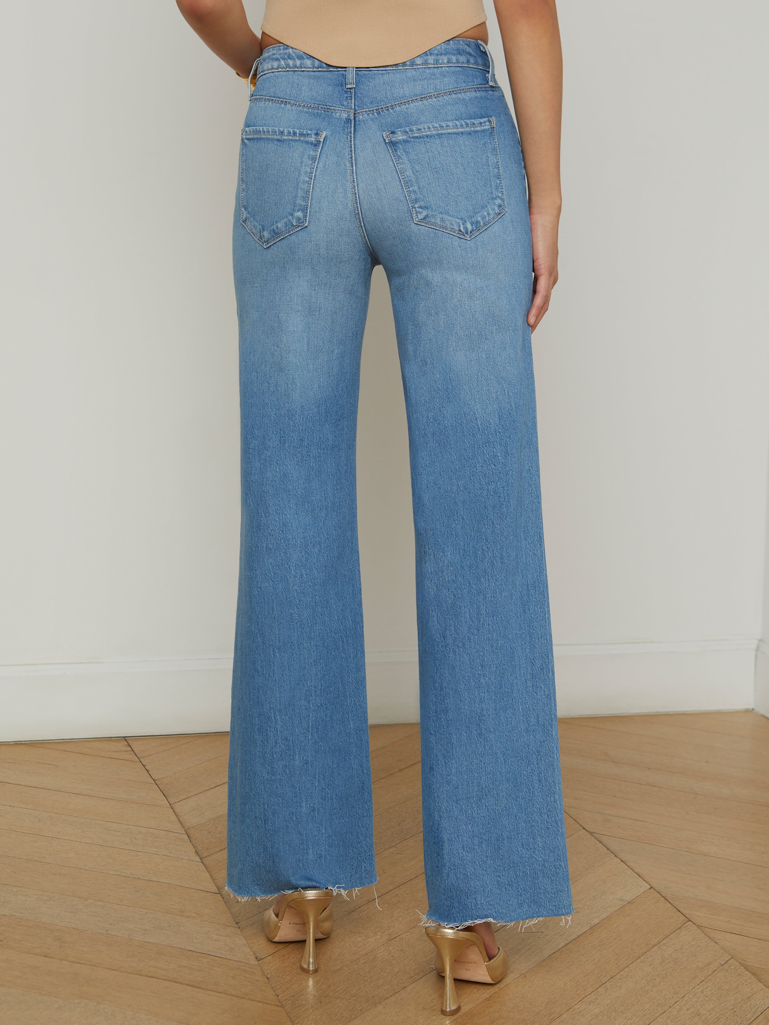 Scottie Wide-Leg Jean jean L'AGENCE