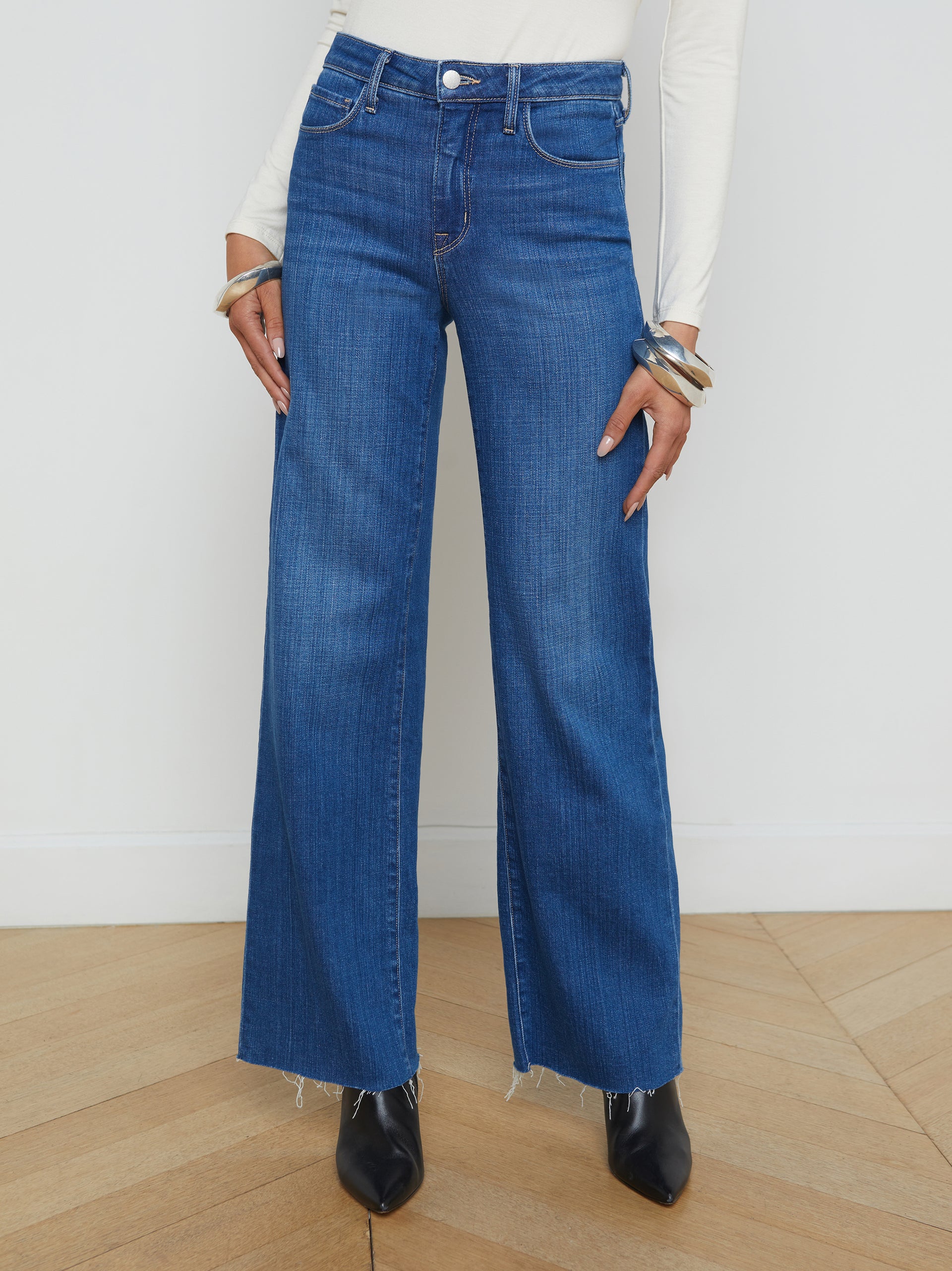 Scottie Wide-Leg Jean jean L'AGENCE   