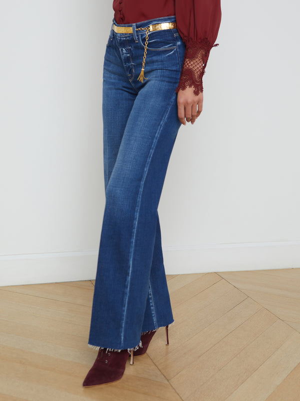 Scottie Wide-Leg Jean jean L'AGENCE Sale