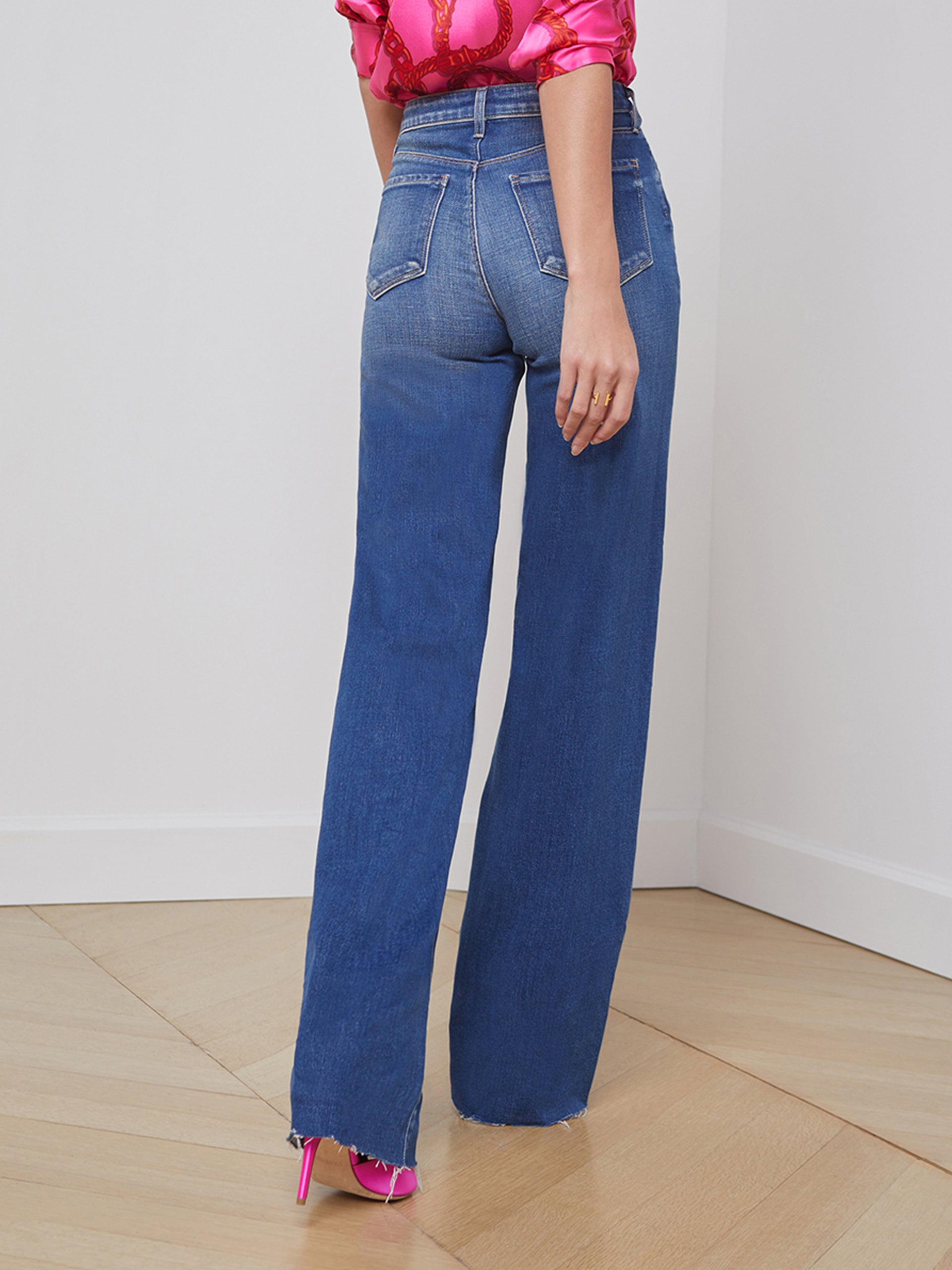 Scottie Wide-Leg Jean jean L'AGENCE   