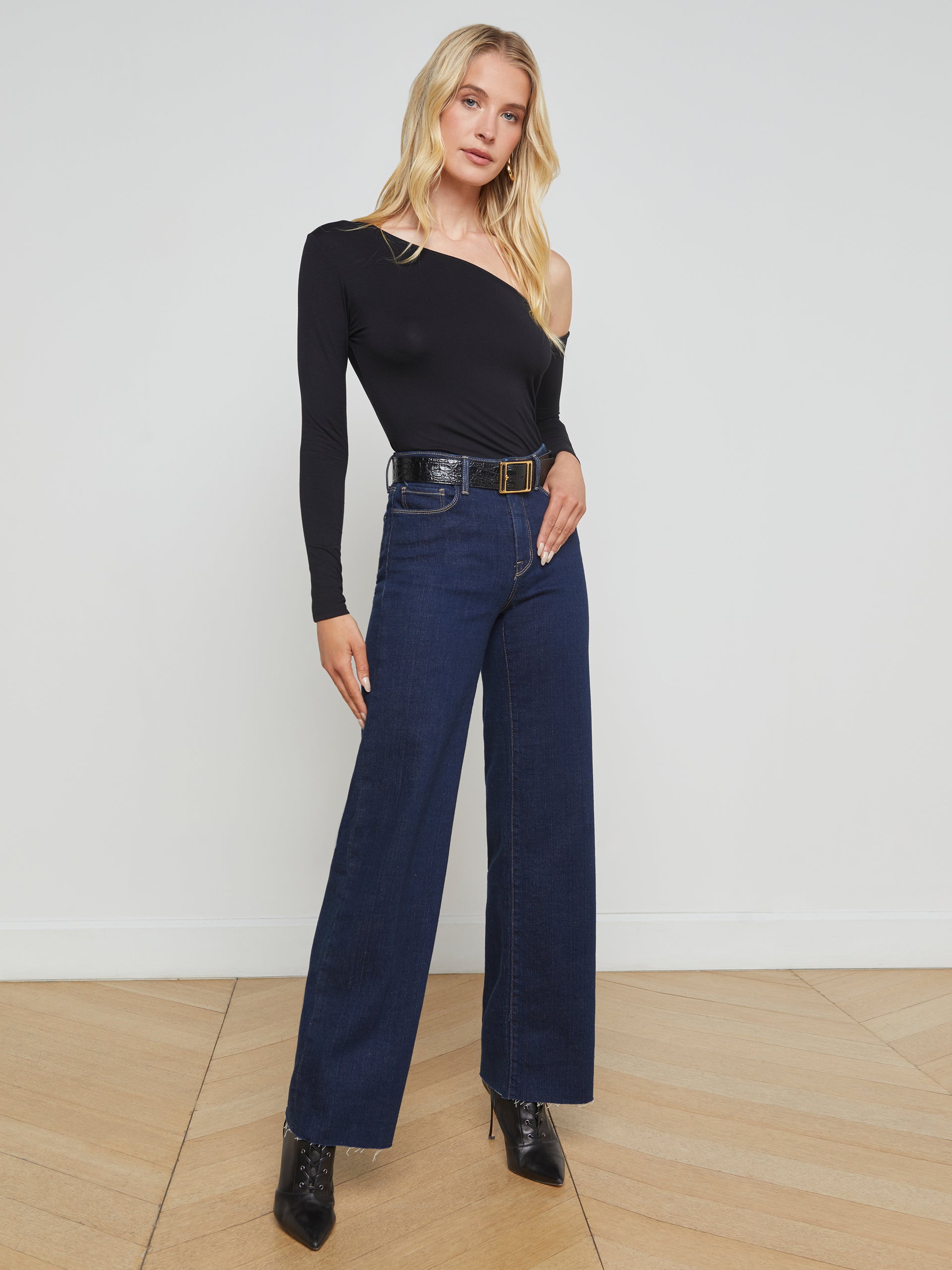 Scottie Wide-Leg Jean jean L'AGENCE   