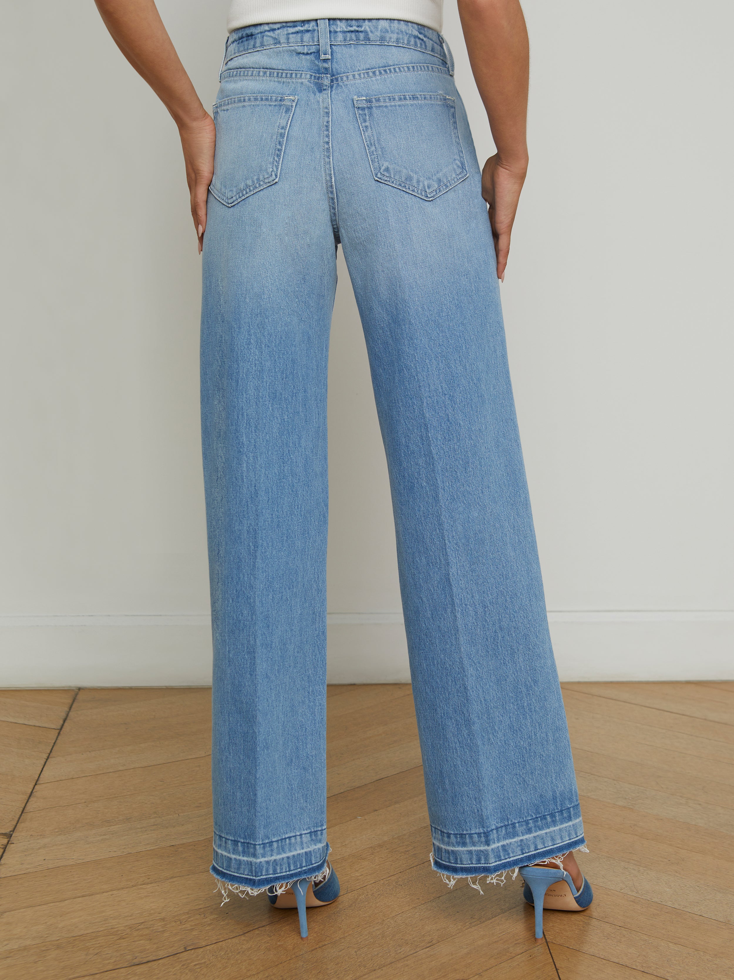 Scottie Wide-Leg Jean jean L'AGENCE