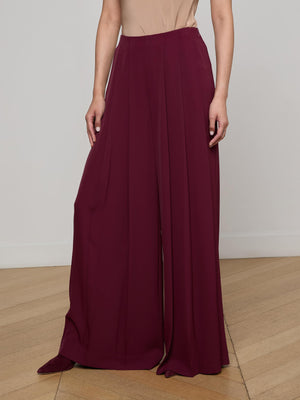 Nova Pleated Wide-Leg Pant