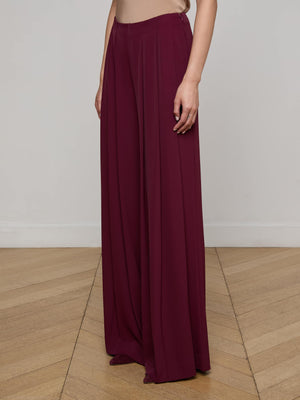 Nova Pleated Wide-Leg Pant