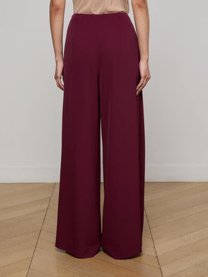 Nova Pleated Wide-Leg Pant