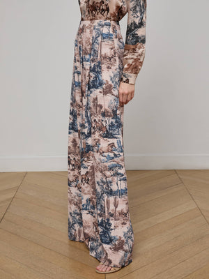 Pantalone a gamba larga