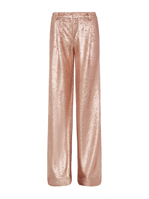 Allanah Sequin Trouser trouser L'AGENCE   