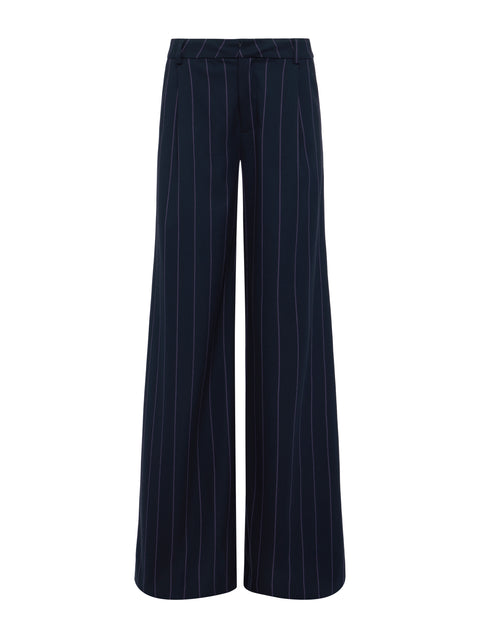 Allanah Pinstriped Trouser pant L'AGENCE