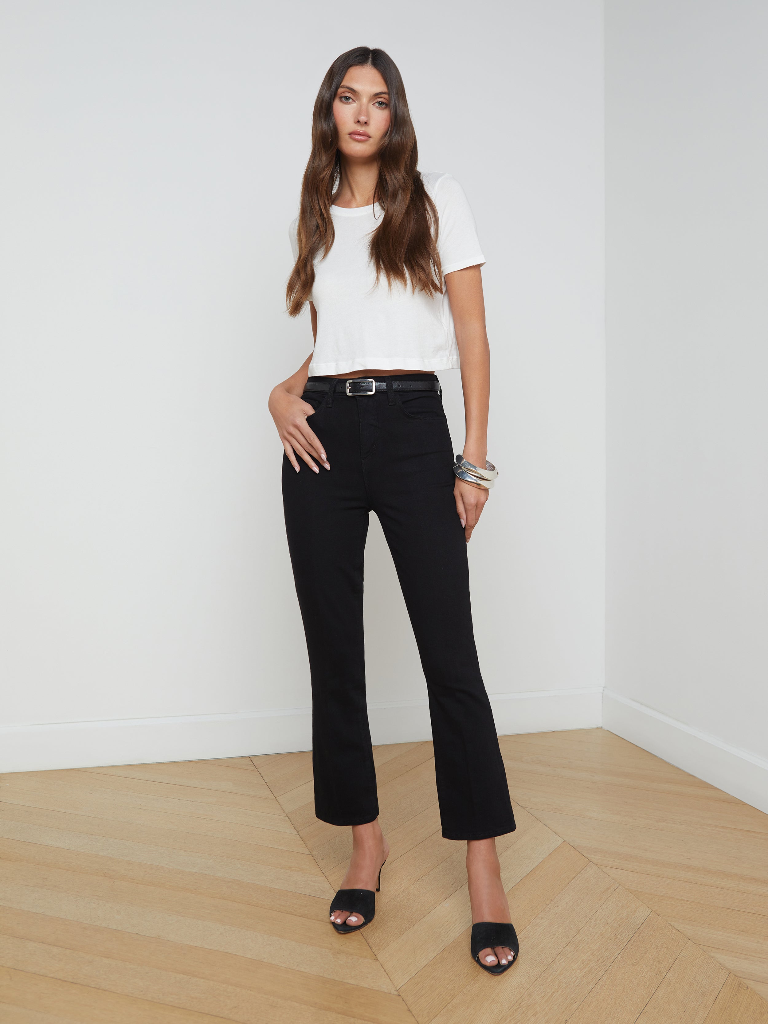 Featured: Mira Cropped Bootcut Jean