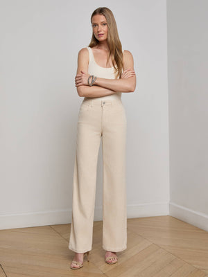 Scottie Corduroy Wide-Leg Jean