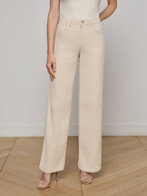 Scottie Corduroy Wide-Leg Jean