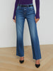 Tiana Raw-Hem Wide-Leg Jean jean L'AGENCE   