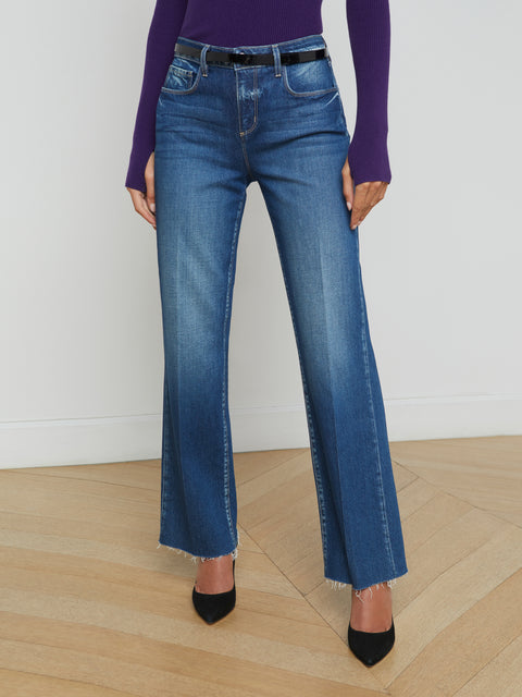 Tiana Wide-Leg Jean jean L'AGENCE