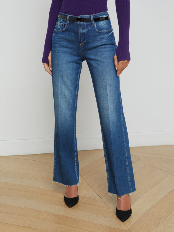 Tiana Wide-Leg Jean jean L'AGENCE Sale