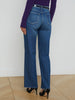 Tiana Raw-Hem Wide-Leg Jean jean L'AGENCE   