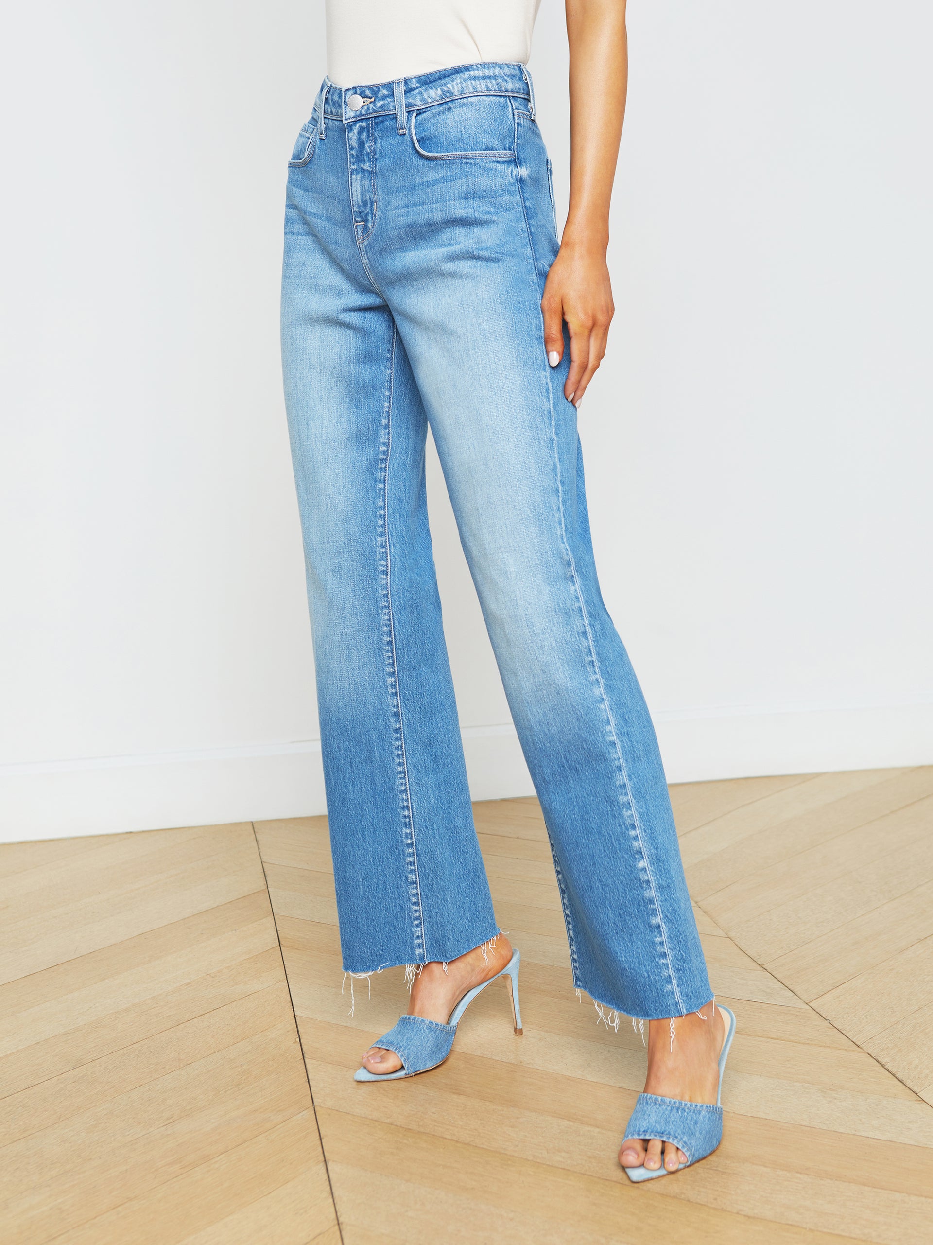 Tiana Wide-Leg Jean jean L'AGENCE Sale