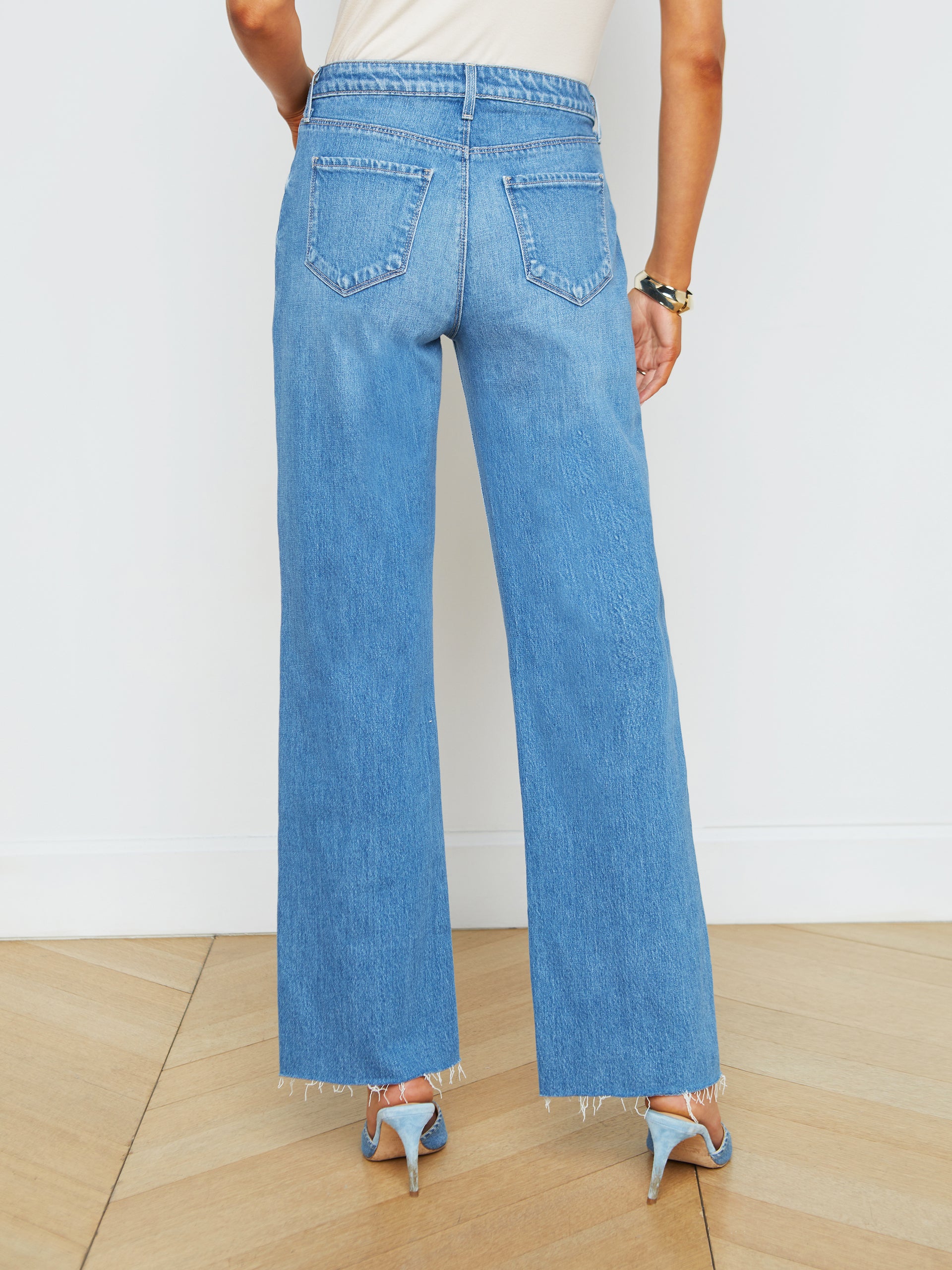 Tiana Wide-Leg Jean jean L'AGENCE Sale