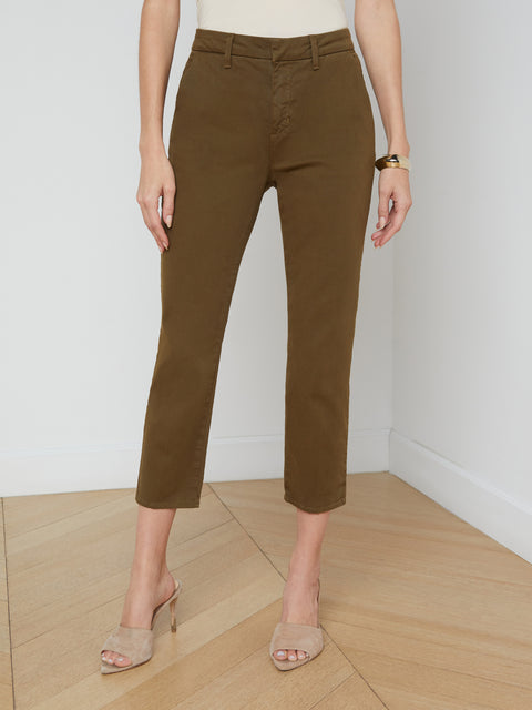 Harlow Cropped Trouser trouser L'AGENCE   