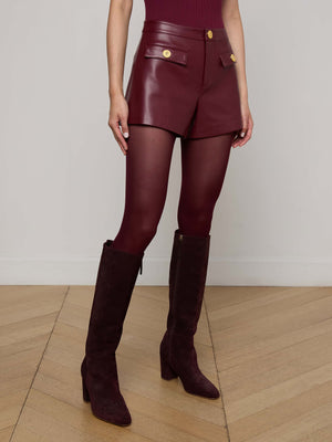 Dionne Vegan Leather Short