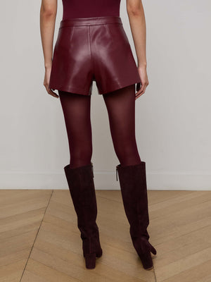 Dionne Vegan Leather Short
