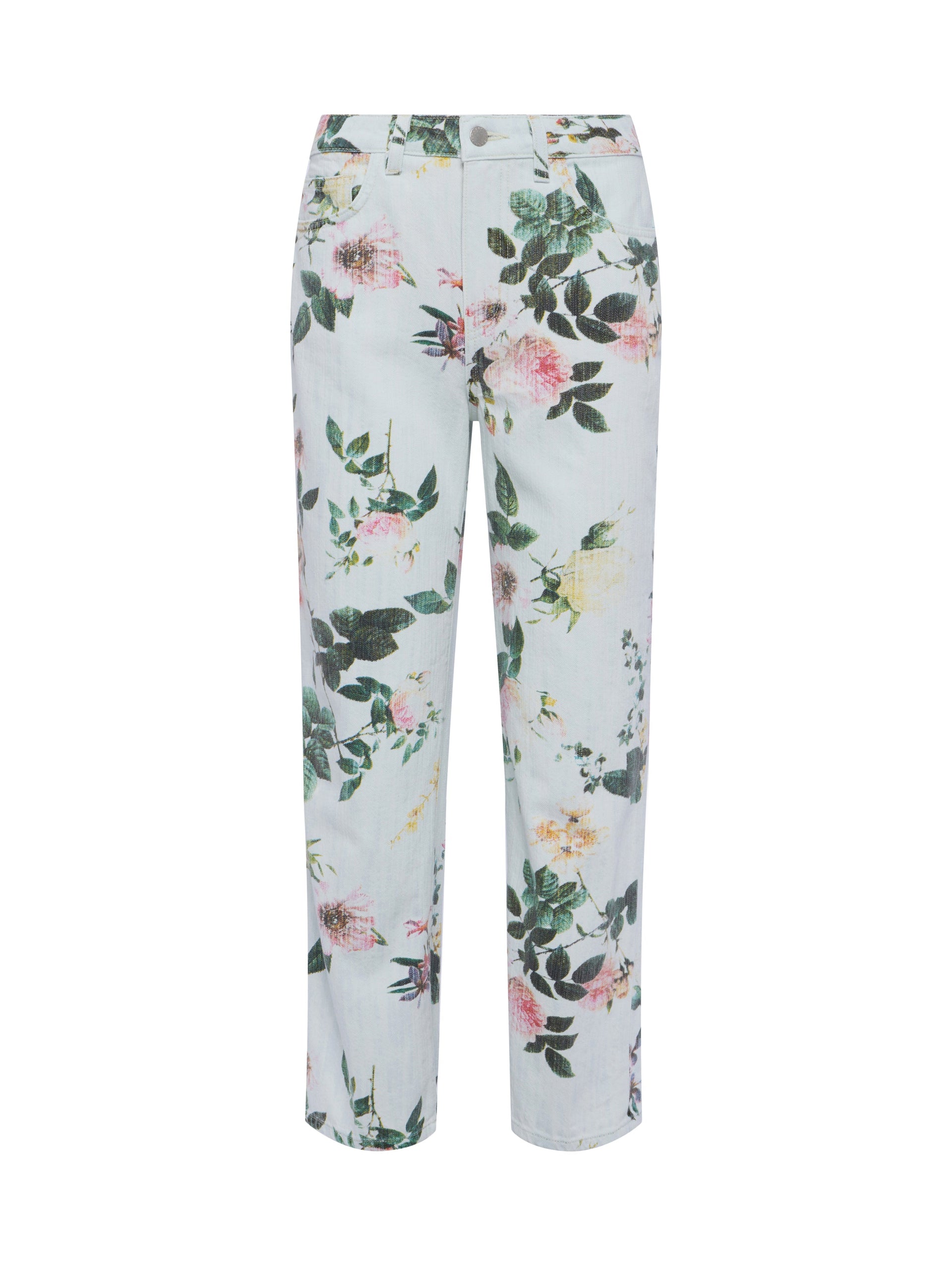 Blaine Cropped Stovepipe Jean jean L'AGENCE